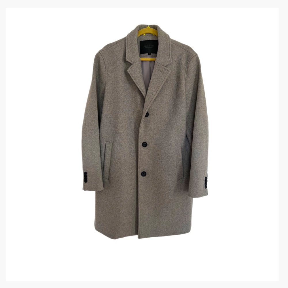 Cole Haan Single-Breasted Top Coat
